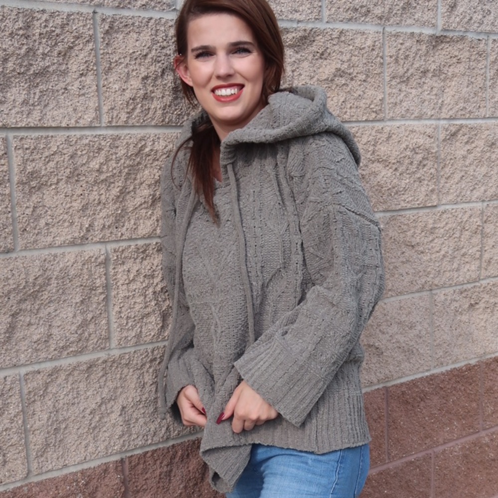 Oversized Olive Hoodie